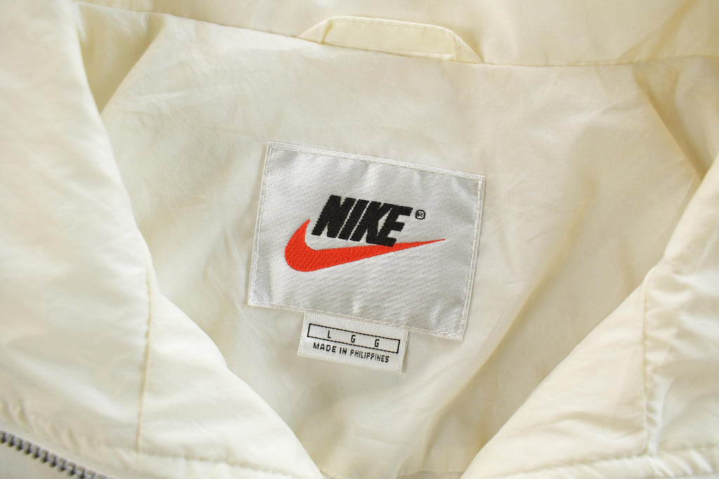 Vintage 1990s Nike Mini Swoosh Windbreaker Jacket Men's Large
