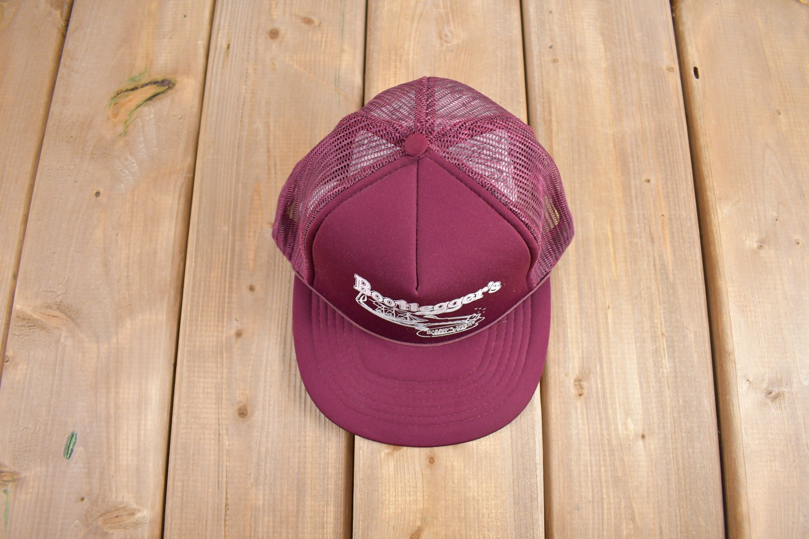 Vintage 1980s Bootleggers Bar Trucker Hat
