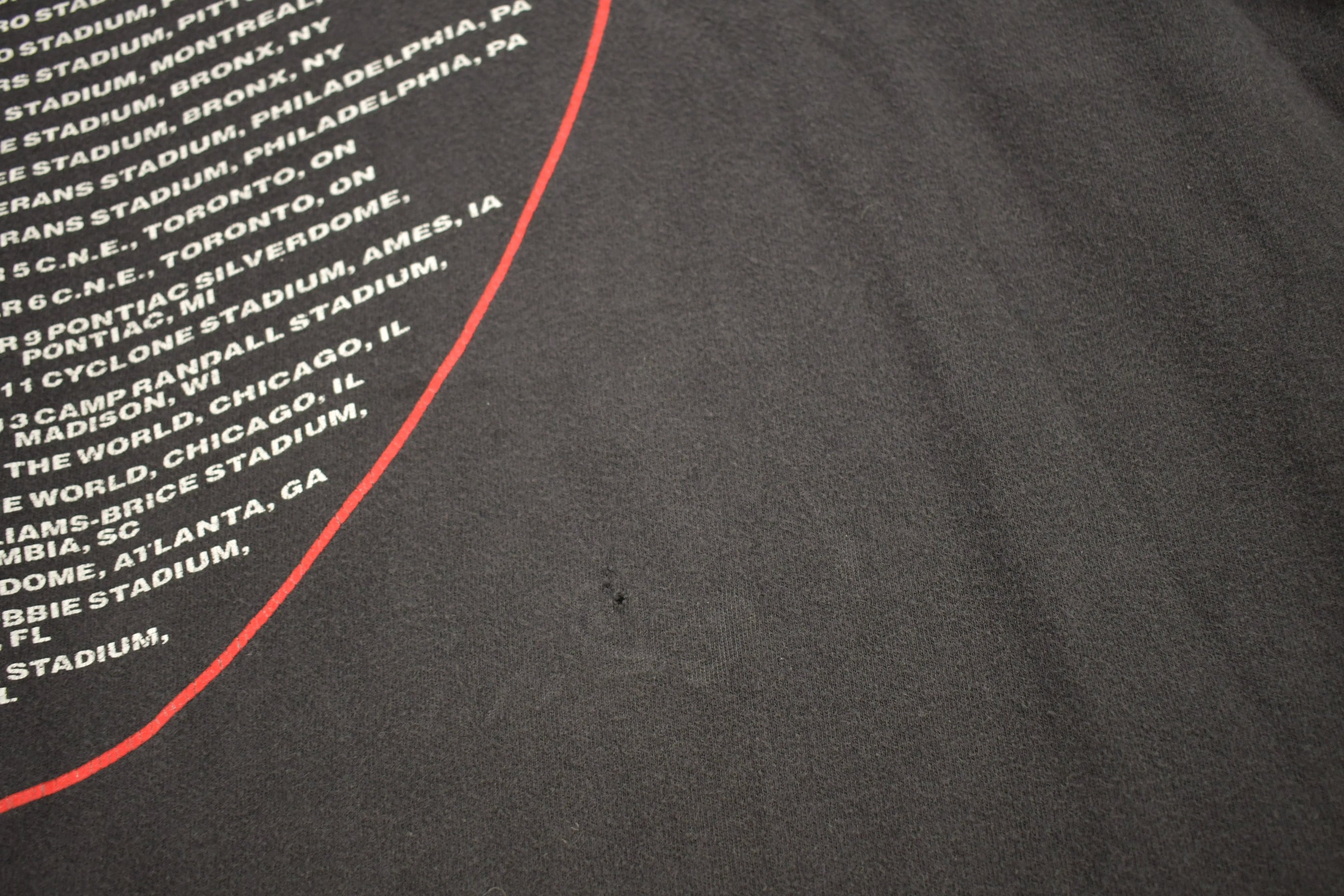 Vintage 1992 U2 Zoo TV Outside Broadcast Tour Band T-shirt