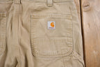 Vintage 1990s Carhartt Khaki Pants 36 x 32