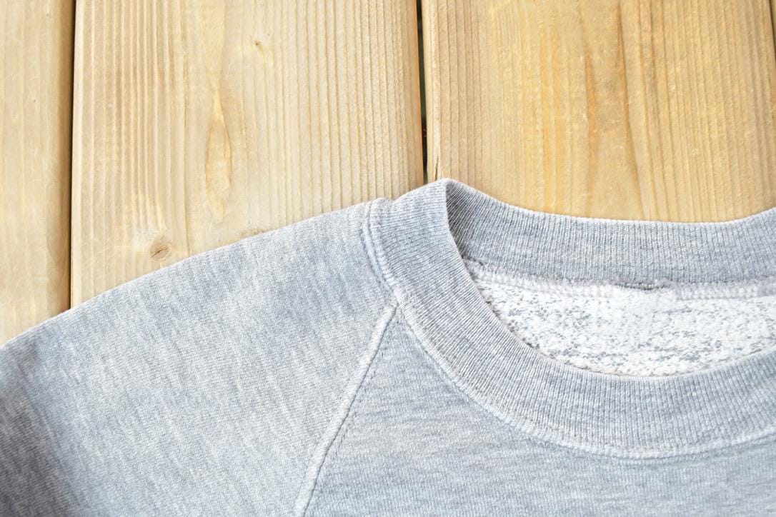 Vintage 1990s Blank Gray Crewneck Sweatshirt