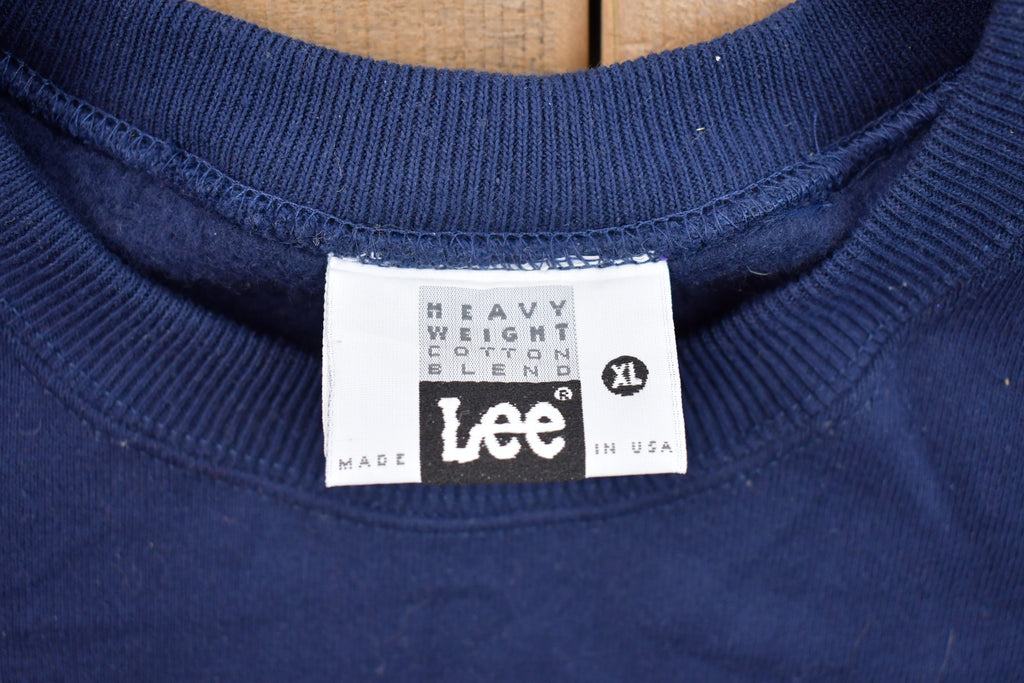 Vintage 1990s Lee Grand Haven Made In USA Crewneck Sweatshirt