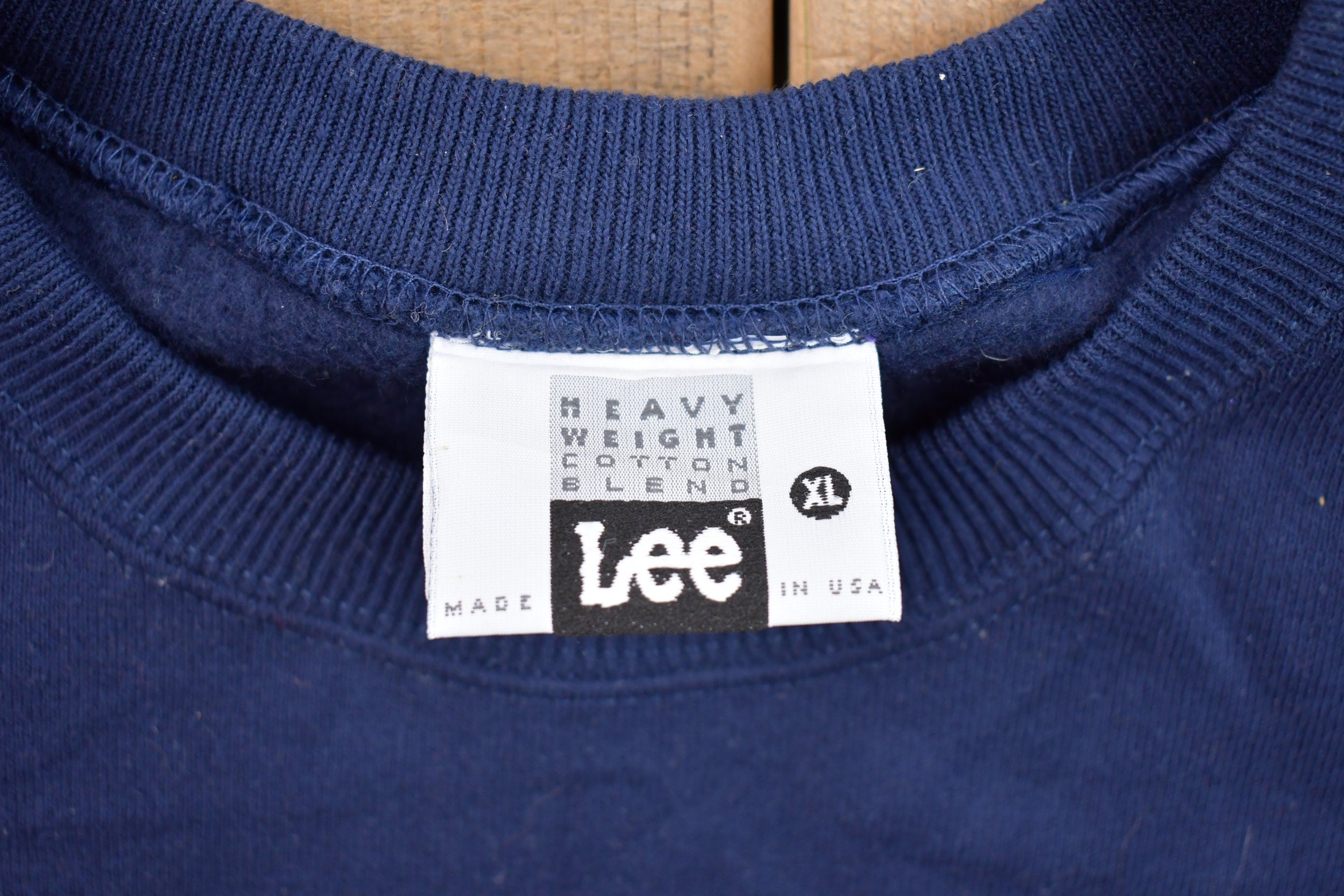 Vintage 1990s Lee Grand Haven Made In USA Crewneck Sweatshirt
