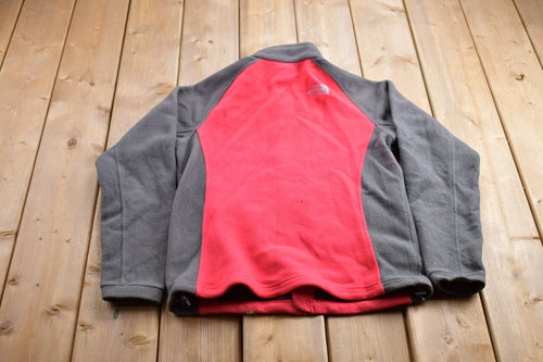 Vintage 1990s North Face Denali Fleece Sweater / Outdoorsman / 90s Sweater / Streetwear / Hiking / Fleece Zip up / North Face Vintage