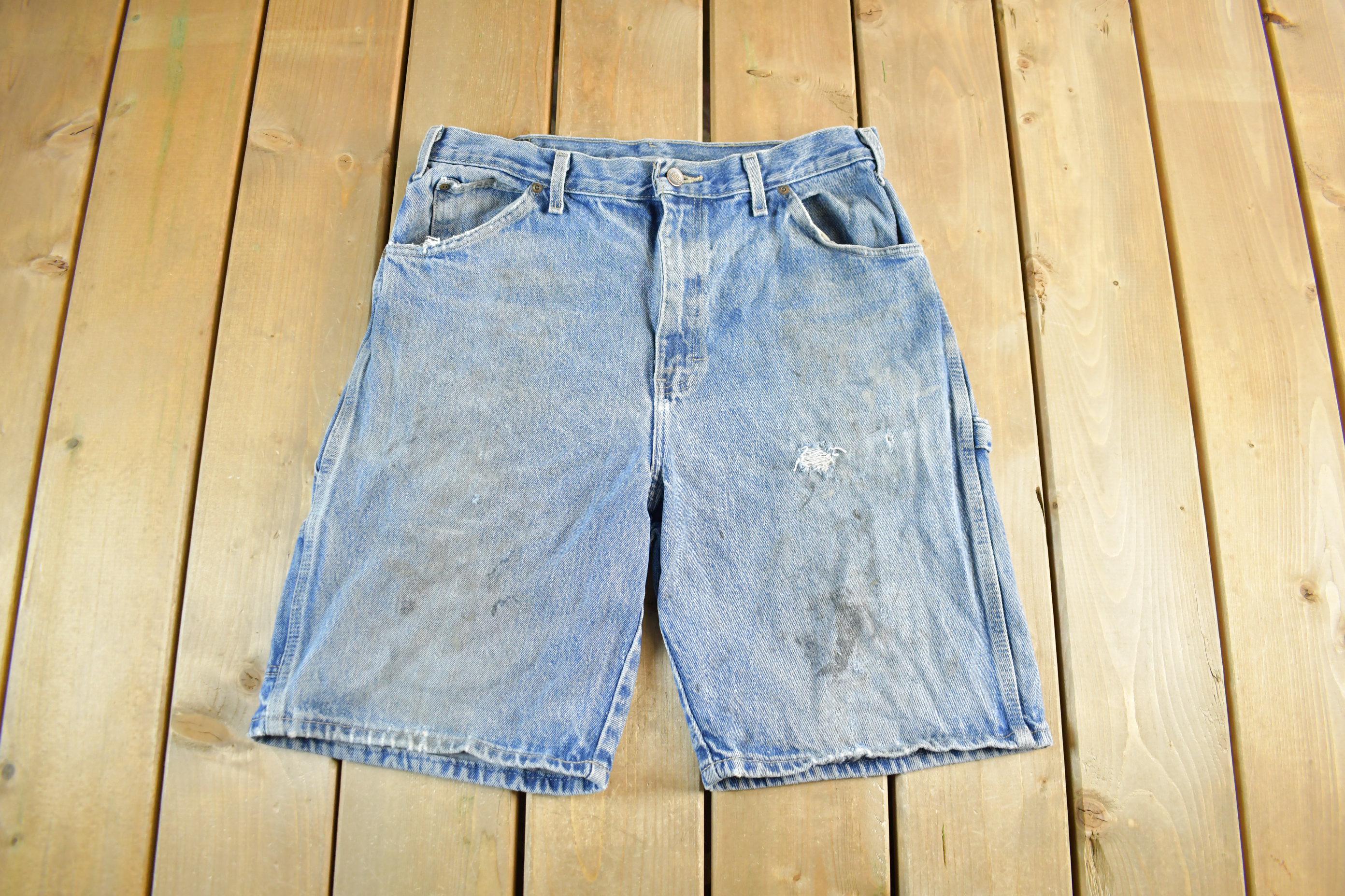 Vintage 2000s Dickies Distressed Denim Shorts Men's 32