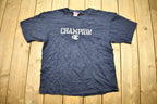 Vintage 1990s Champion Embroidered Graphic T-Shirt