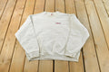 Vintage 1990s Fruit of the Loom Supercotton UDCS Heavyweight Embroidered Crewneck Sweatshirt Men's L