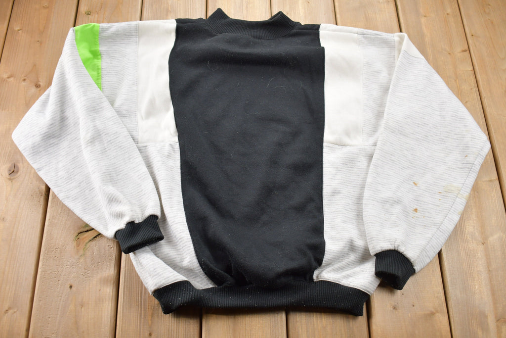 Vintage 1990s Active A New Vision Graphic Crewneck Sweatshirt