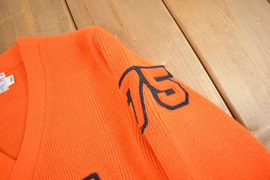 Vintage 1975 Collegiate Knit Sweater