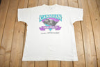 Vintage 1990s Canadian Rockies Golden British Columbia Souvenir T Shirt