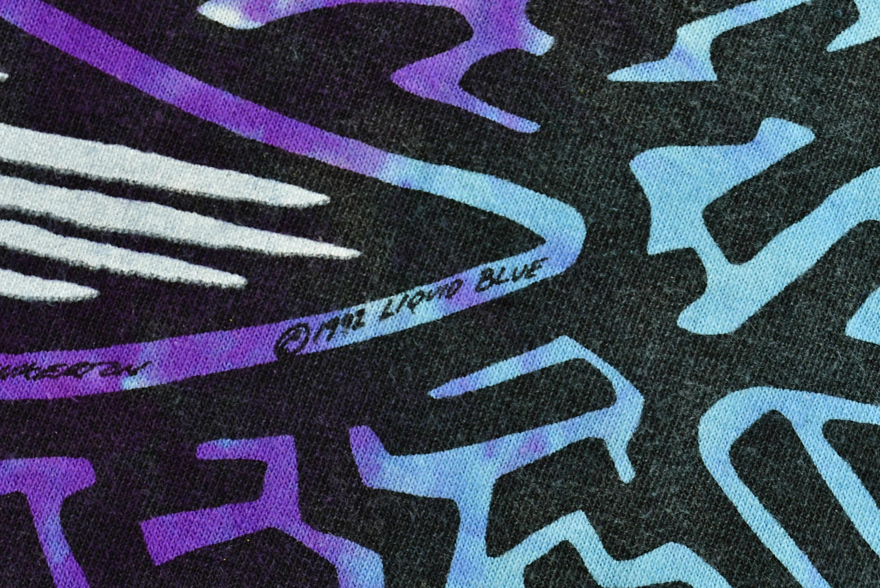 Vintage 1992 Liquid Blue Sun & Moon T Shirt
