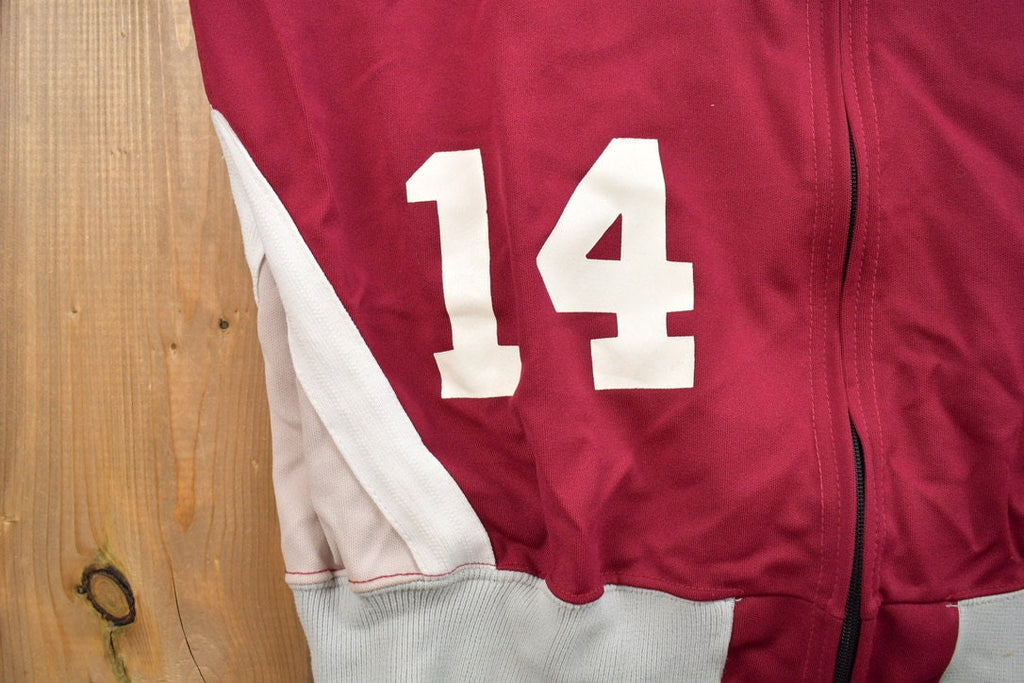 Vintage 1980s Collegiate Track Jacket
