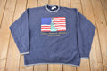 Vintage 1990s United States Of America Statue Of Liberty Graphic Crewneck Sweatshirt Size XL