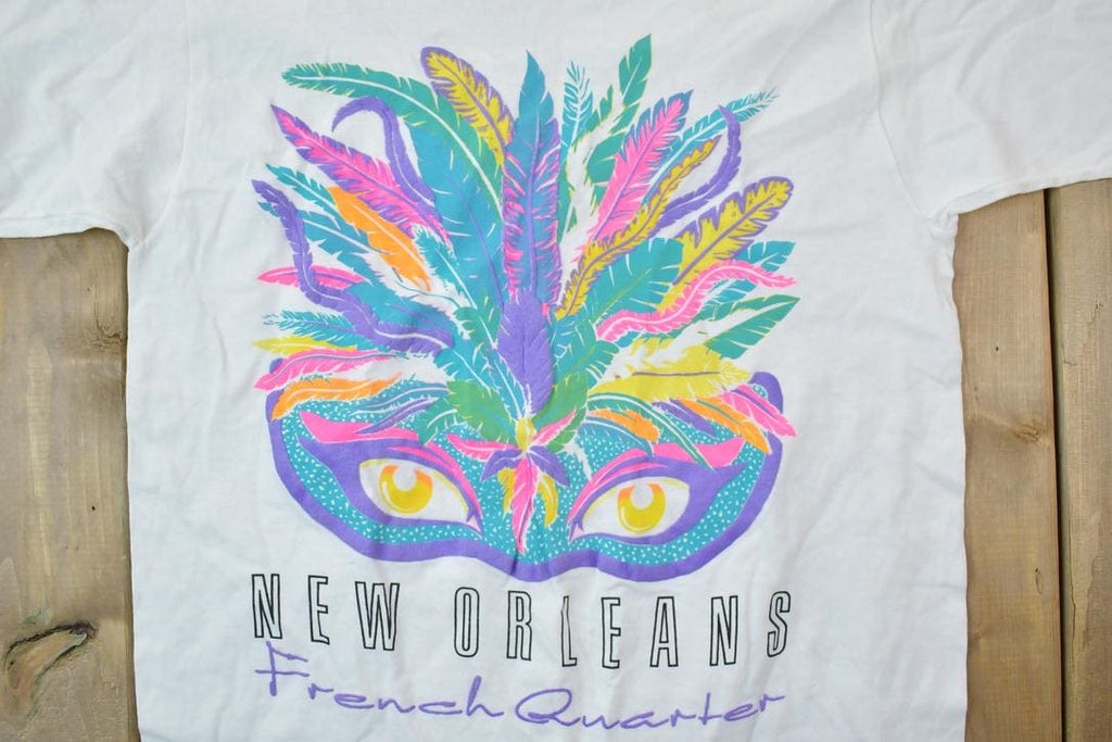 Vintage 1990s New Orleans French Quarter Souvenir T-Shirt