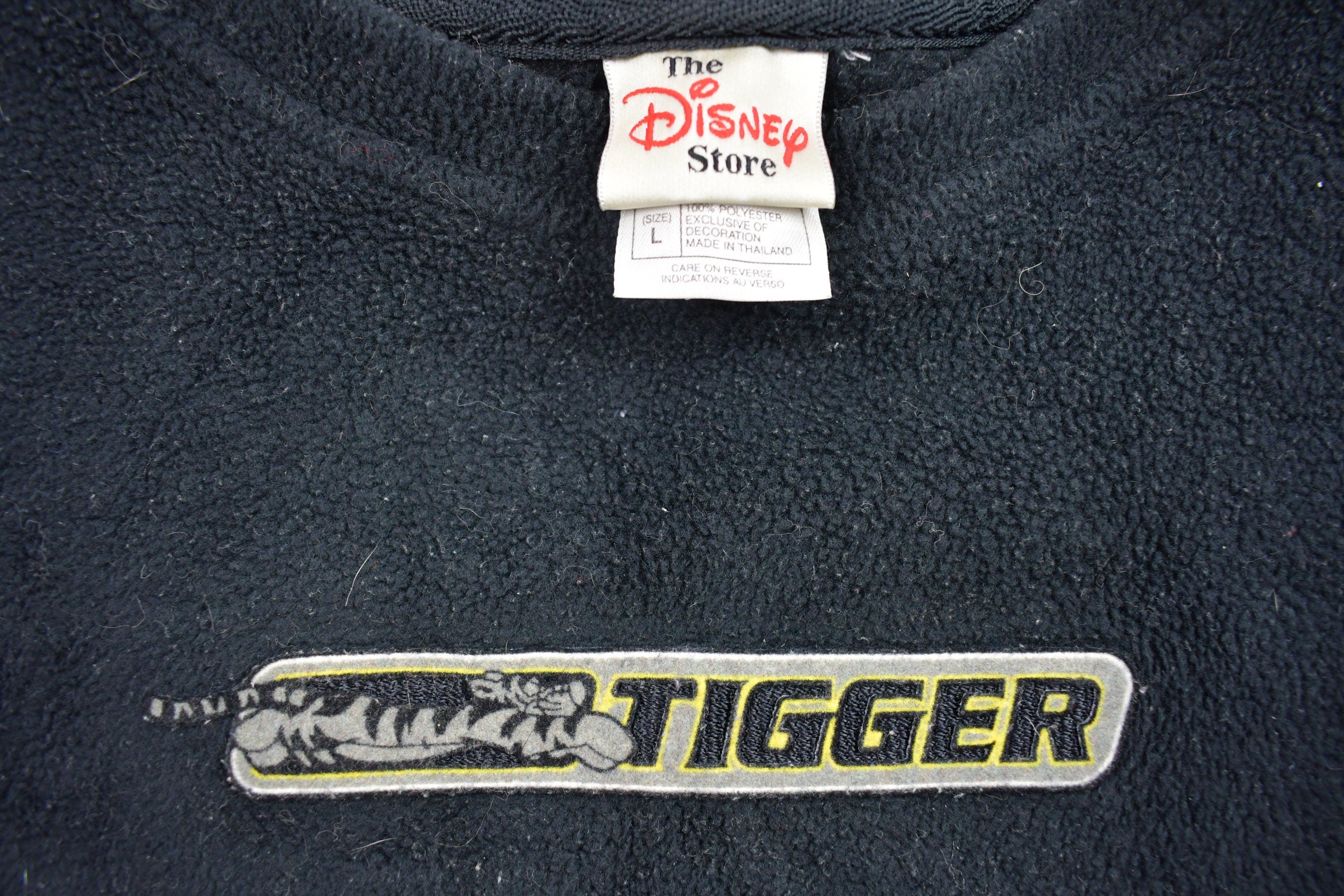Vintage 1990s Winnie the Pooh Tigger Fleece Crewneck Sweater