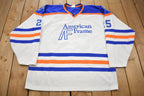 Vintage 1980s American Frame Hockey Jersey