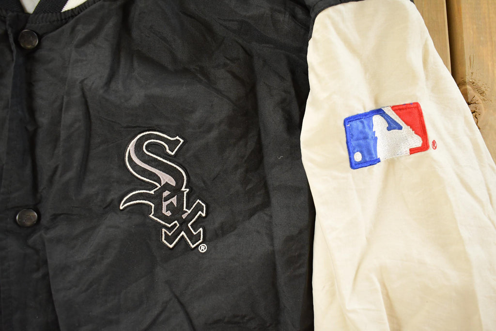 Vintage 1980s Chicago White Sox MLB Windbreaker Jacket Men's Large