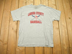 Vintage 1990s Lansing Everett Baseball Graphic T Shirt