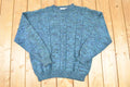 Vintage 1990s GS Company Cable Knit Crewneck Sweater Men's XL