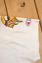 Vintage 1990s Champion Minnesota Vikings Graphic Print NFL Souvenir Football Jersey Men's XL