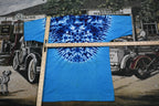 Vintage 1990s Blue Tie Dye Graphic T Shirt