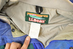 Vintage 1990s L.L. Bean Parka Hooded Jacket Men's Medium/ Outdoors / Insulated Coat / Streetwear / Athleisure / Hiking / Ski Jacket