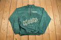 Vintage 1996 New Orleans Louisiana Quarter Zip Windbreaker Jacket