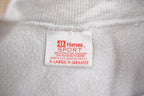 Vintage 1980s Hanes Tulip Patch Crewneck Sweatshirt