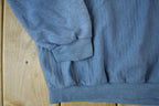 Vintage 1990s LD Sport Quarter Button Collared Crewneck Sweatshirt