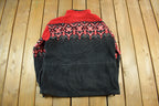 Vintage 1990s Columbia Deep Pile Fleece Zip Up Sweater Womens XL
