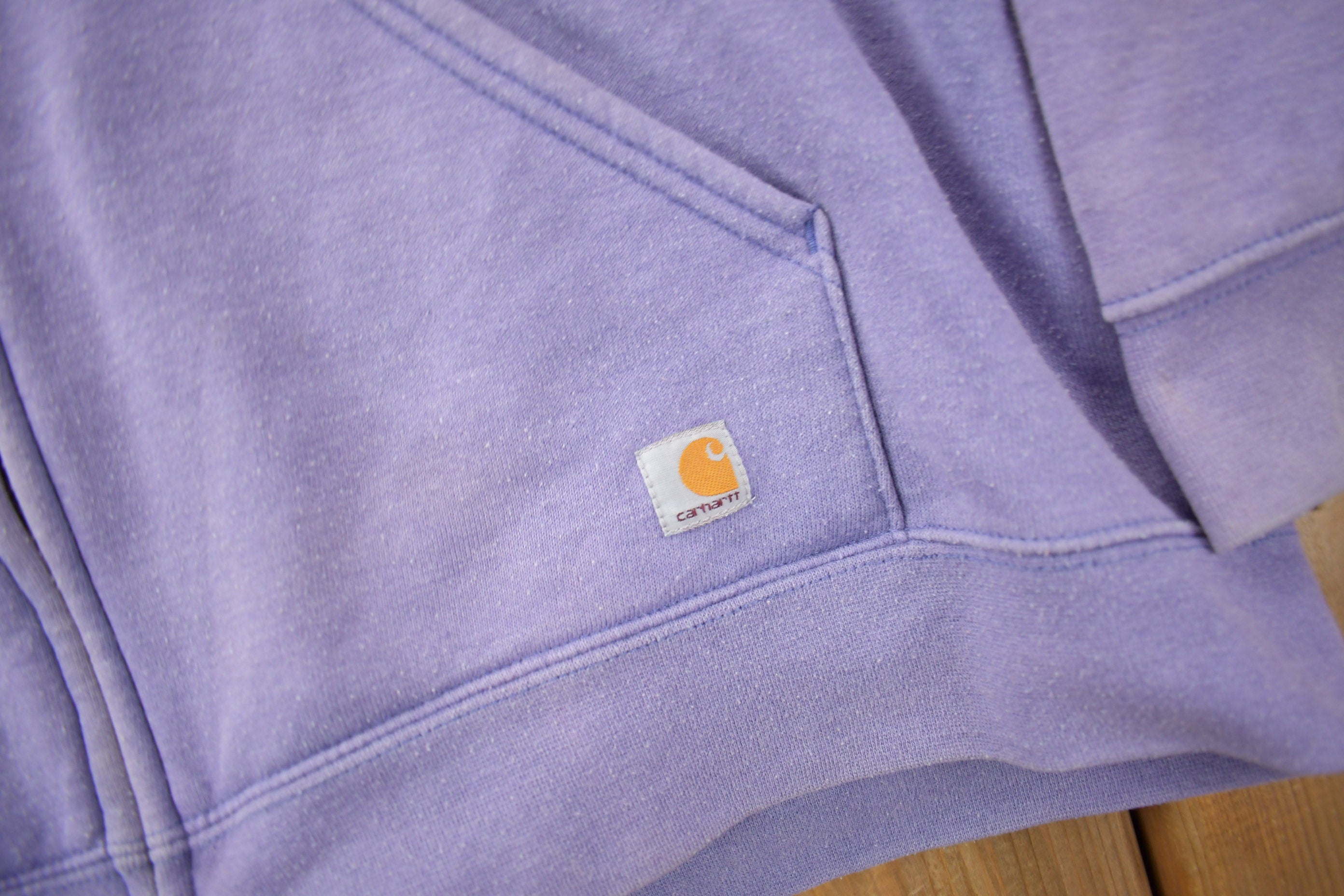 Vintage 1990s Carhartt For Women Zip Up Hoodie