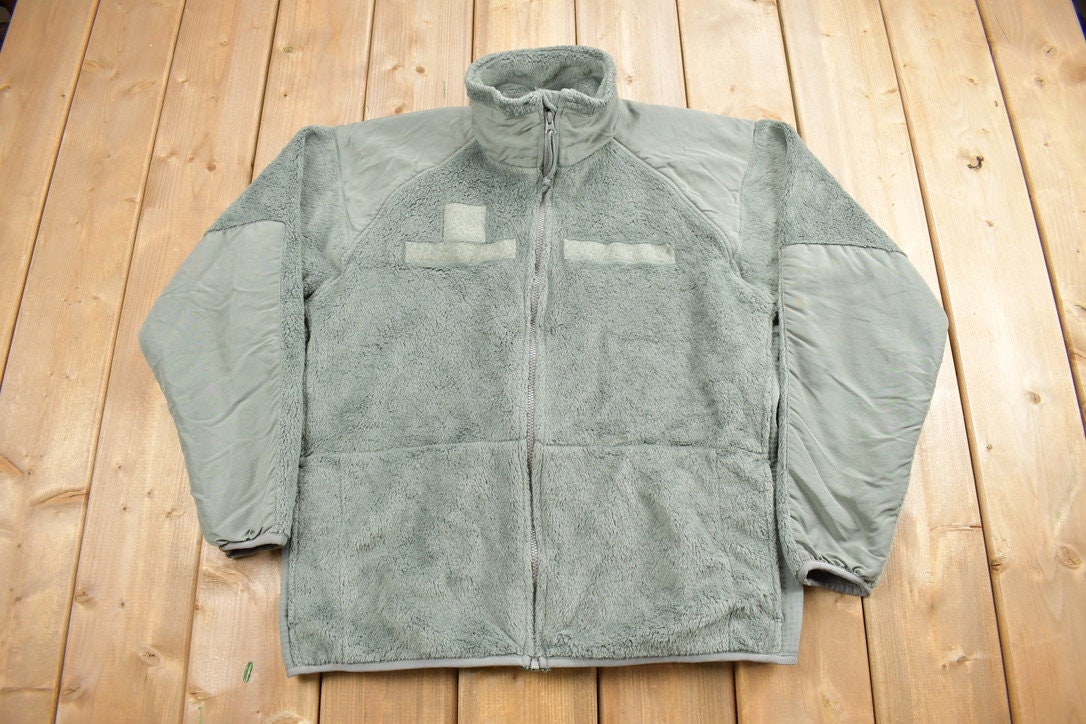 Vintage 1990s Military Cold Weather Fleece Sweater