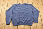 Vintage 1990s Shenanigans Floral Theme 3D Cable Knit Crewneck Sweater