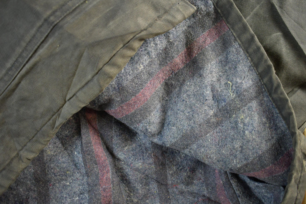 Vintage 1990s Carhartt Blanket Lined Jacket Mens 48 Tall
