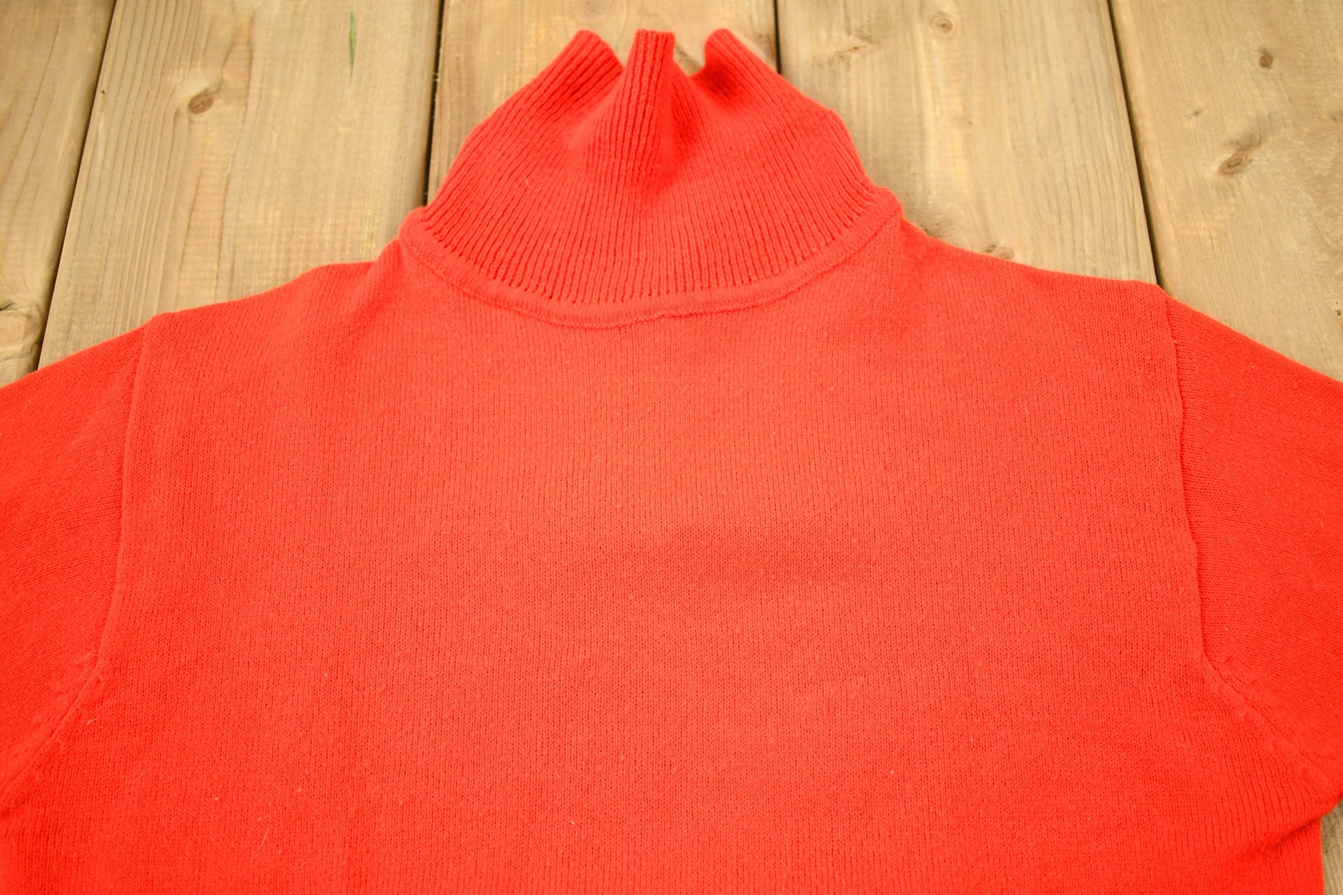 Vintage 1970s Donn Kenny Knitted Sweater  True Vintage  Back Zip  100% Acrylic  Women's Sweatshirt  Blank Sweater