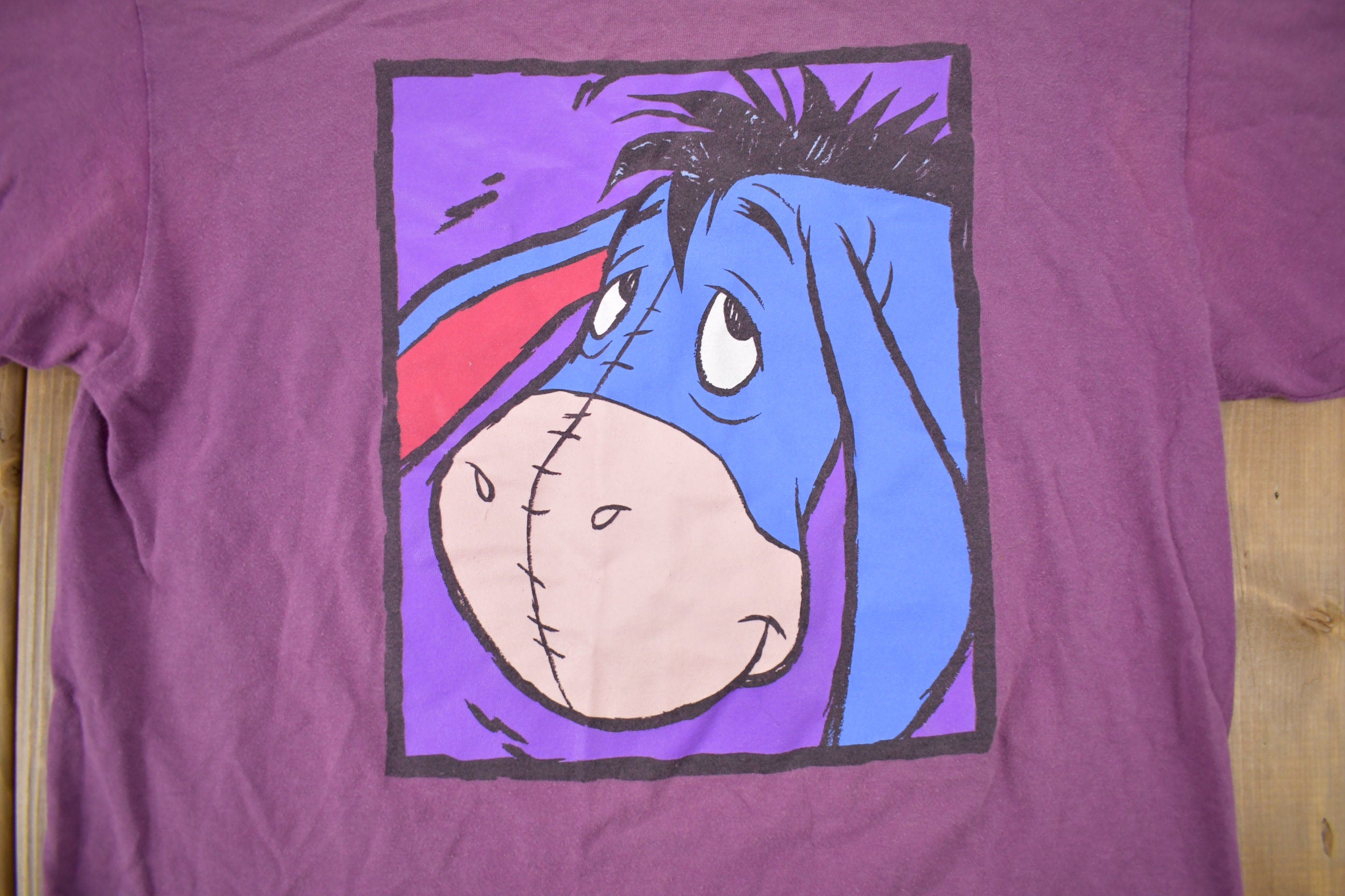 Vintage 1990s Disney Eeyore T-Shirt  90s Graphic Tee  Vintage Winnie The Pooh  Made In USA  90s Disney Tee  The Disney Store