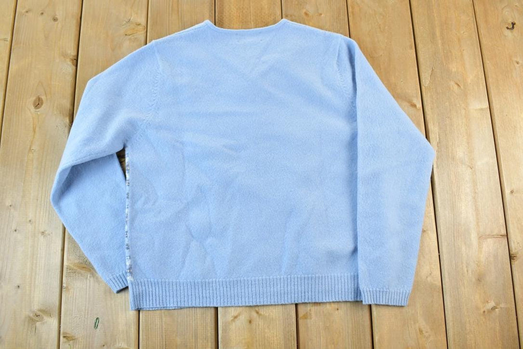 Vintage 1980s Pendleton 100% Merino Wool Knit Sweater Womens M