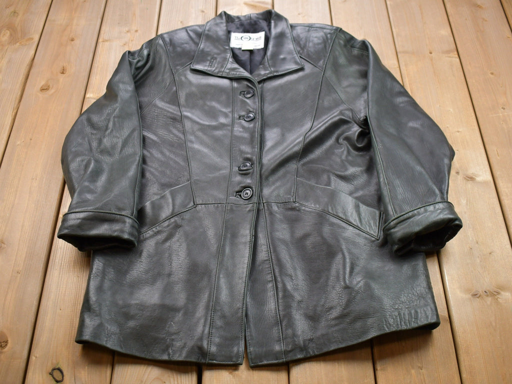 Vintage 1990s The Old Mill Leather Jacket