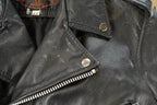 Vintage 1980s Lucky Leather Biker Motorcycle Leather Jacket Women's Medium