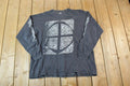 Vintage 1990s Abstract Pattern Church Pattern Crewneck Sweatshirt