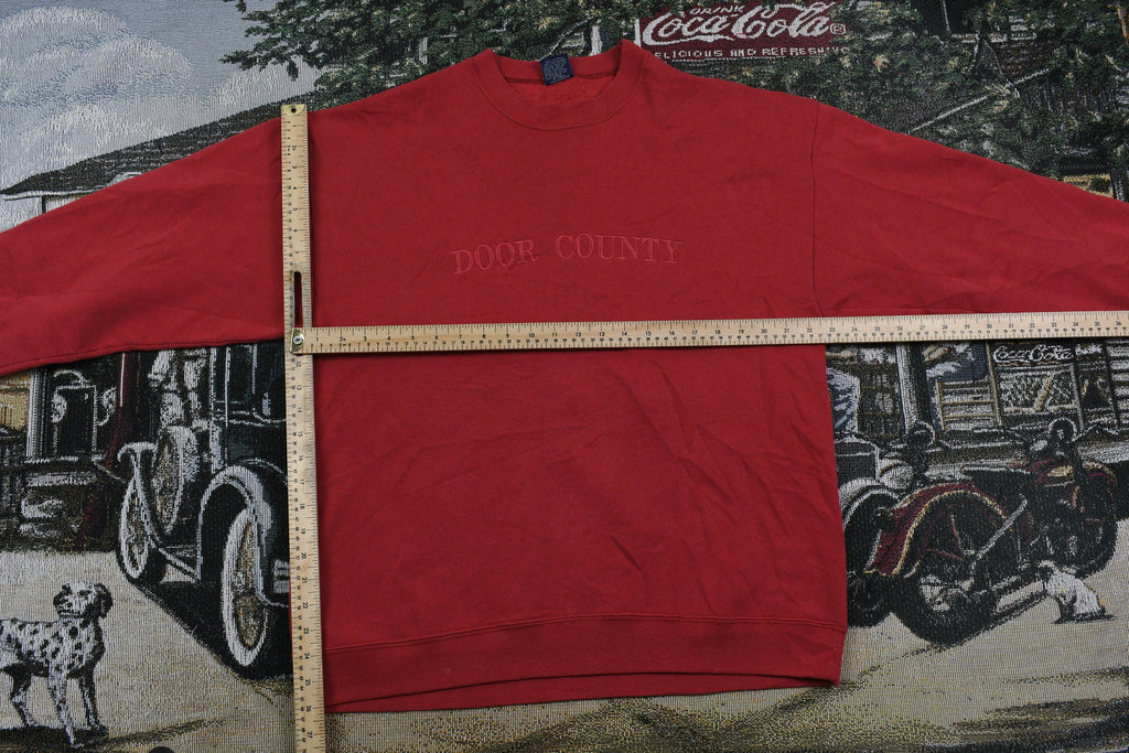 Vintage 1990s Door Country Embroidered Sweatshirt