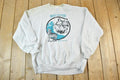 Vintage 1990s Wolf Country Souvenir Crewneck Sweatshirt Made In USA