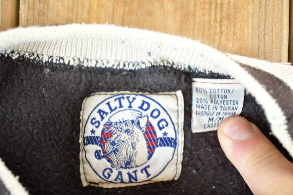 Vintage 1990s Salty Dog Gant Autumn Crewneck Sweatshirt Mens L