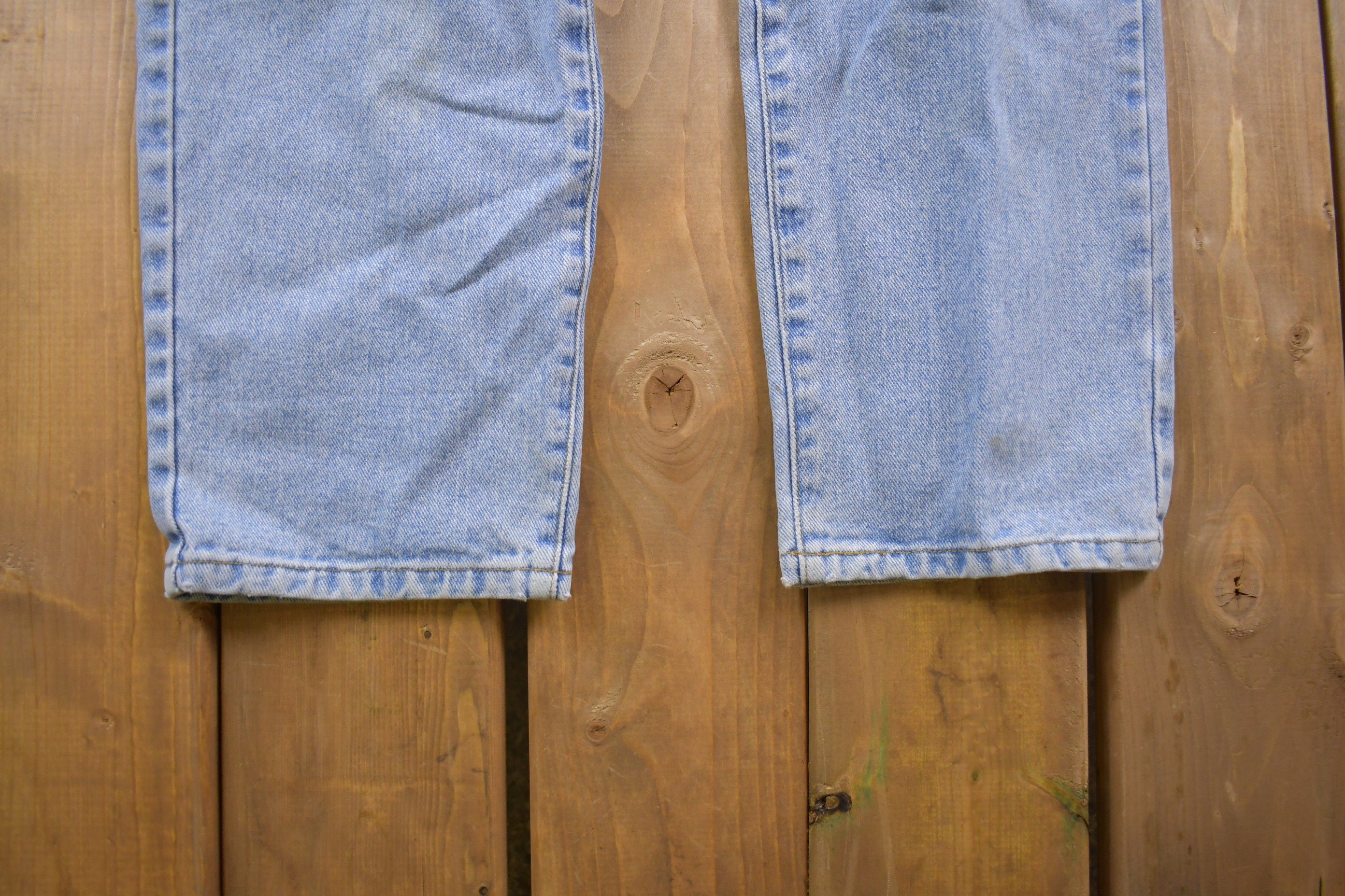 Vintage 1990s Tommy Hilfiger Light Wash Denim Jeans 30 x 28