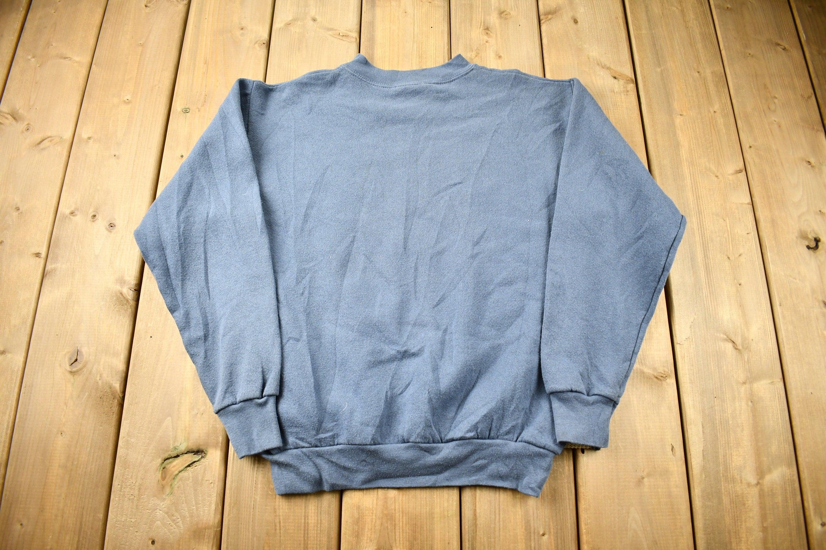 Vintage 1990s Jesus Driven Nails Crewneck Sweatshirt Religious Bible Verse