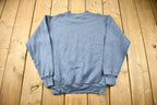 Vintage 1990s Jesus Driven Nails Crewneck Sweatshirt Religious Bible Verse