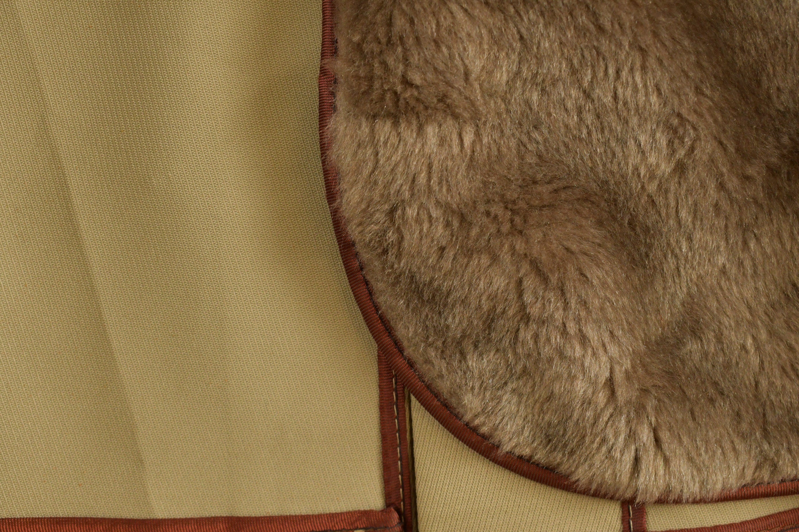 Vintage 1980s John Weitz Long Fur Coat