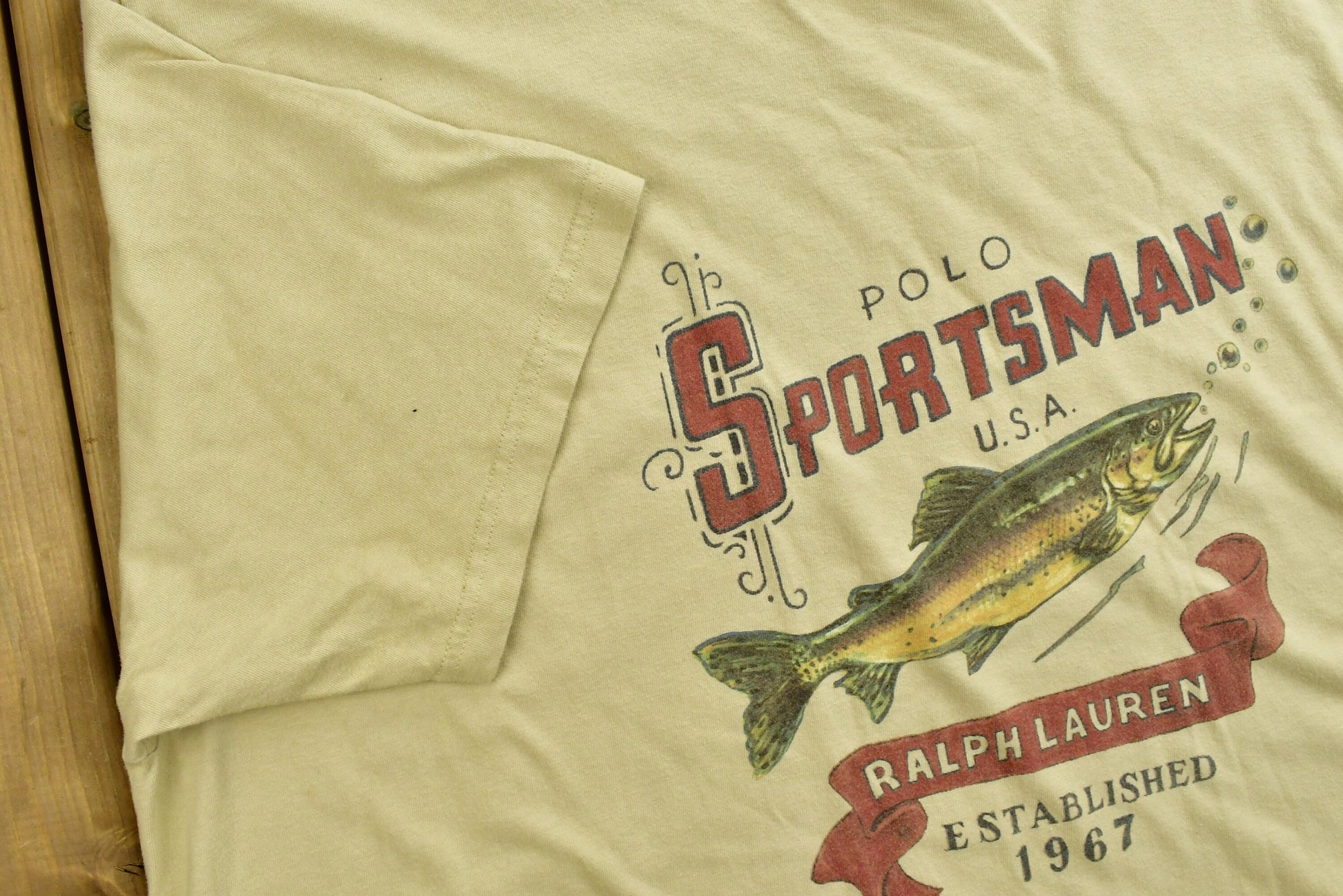 Vintage 1990s Ralph Lauren Polo Sportsman Graphic T-Shirt