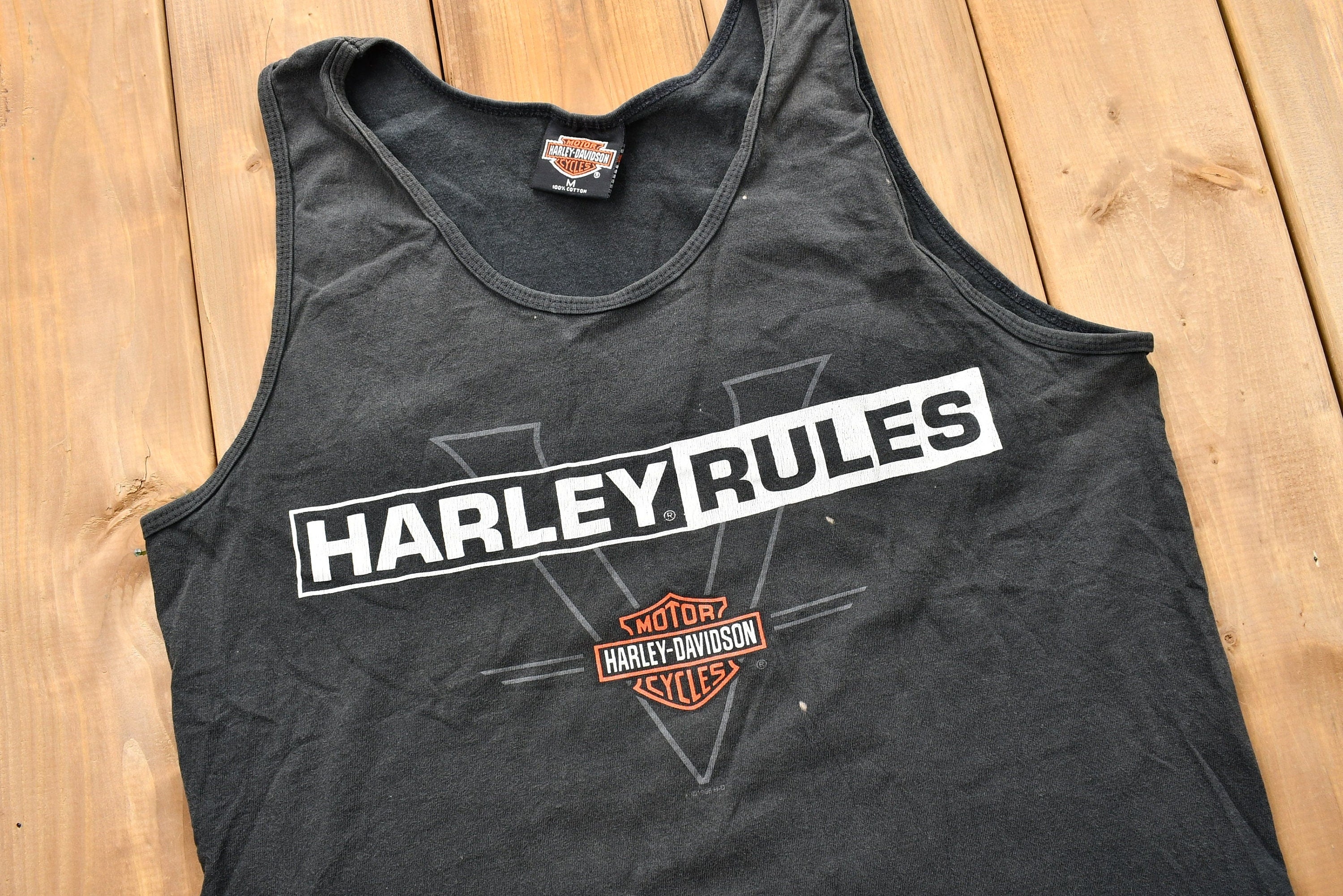 Vintage 1997 Harley Davidson Motorcycles Tank Top