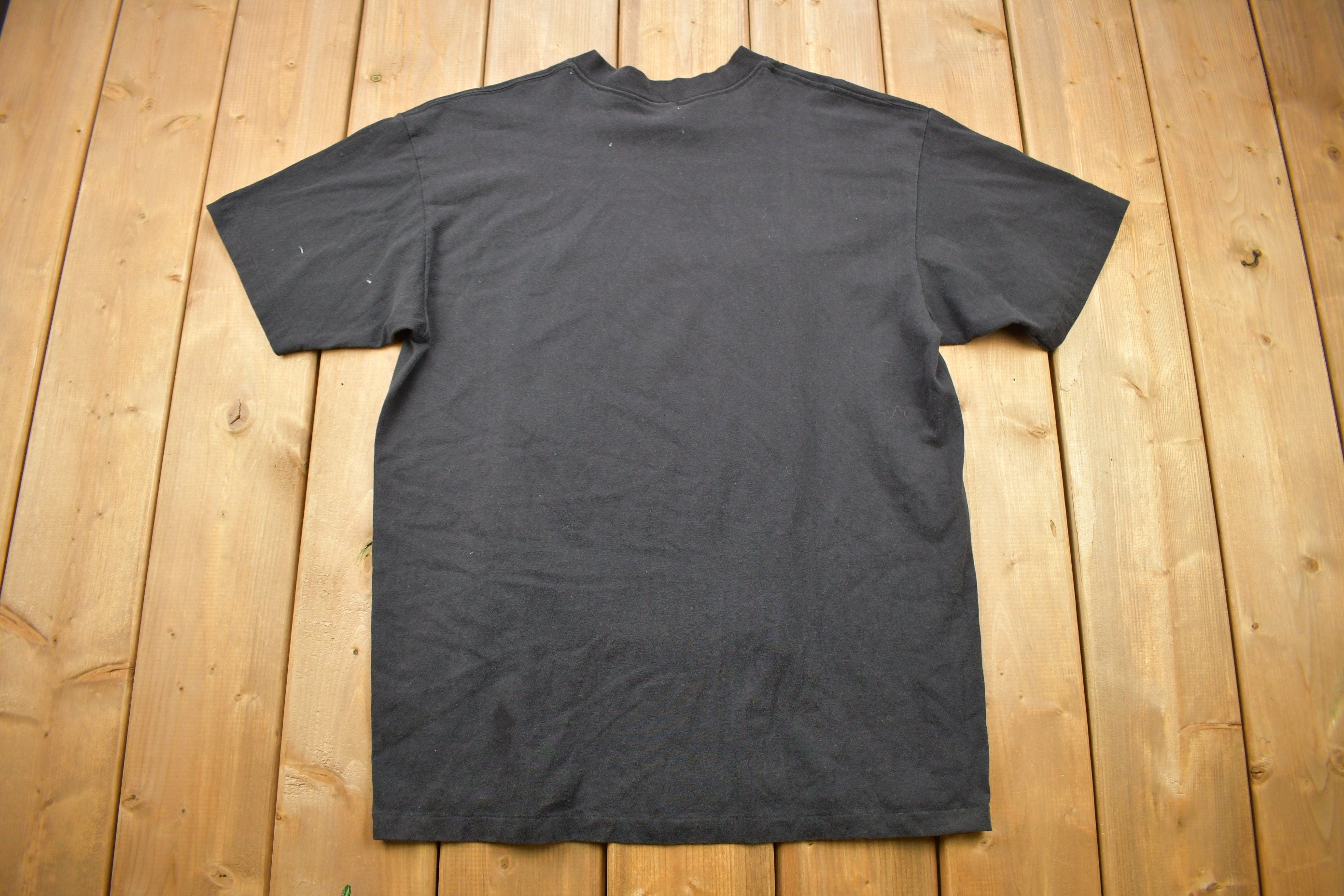 Vintage 1990s Ass Kickin Rock & Roll Graphic T Shirt